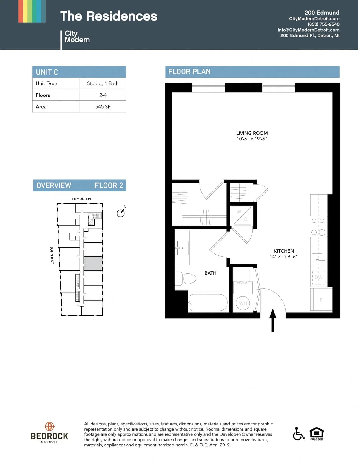 City Modern 200 Edmund Place LLC - Apartment - 18