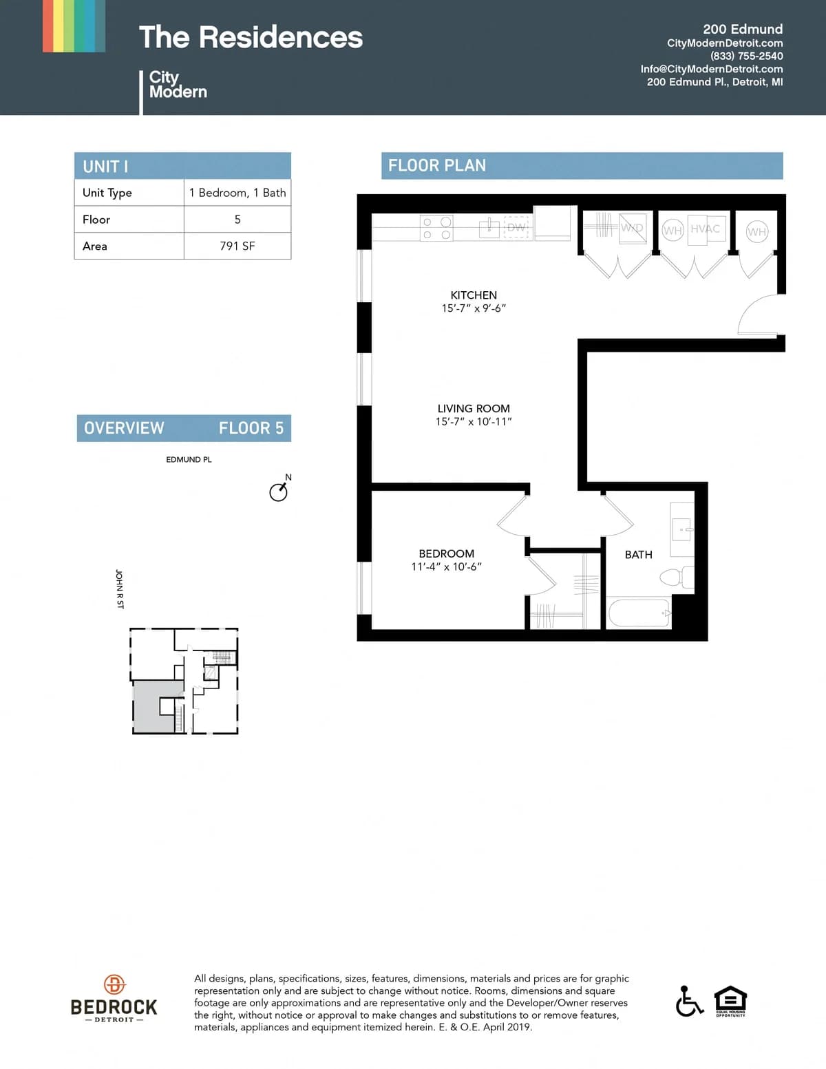 City Modern 200 Edmund Place LLC - Apartment - 25