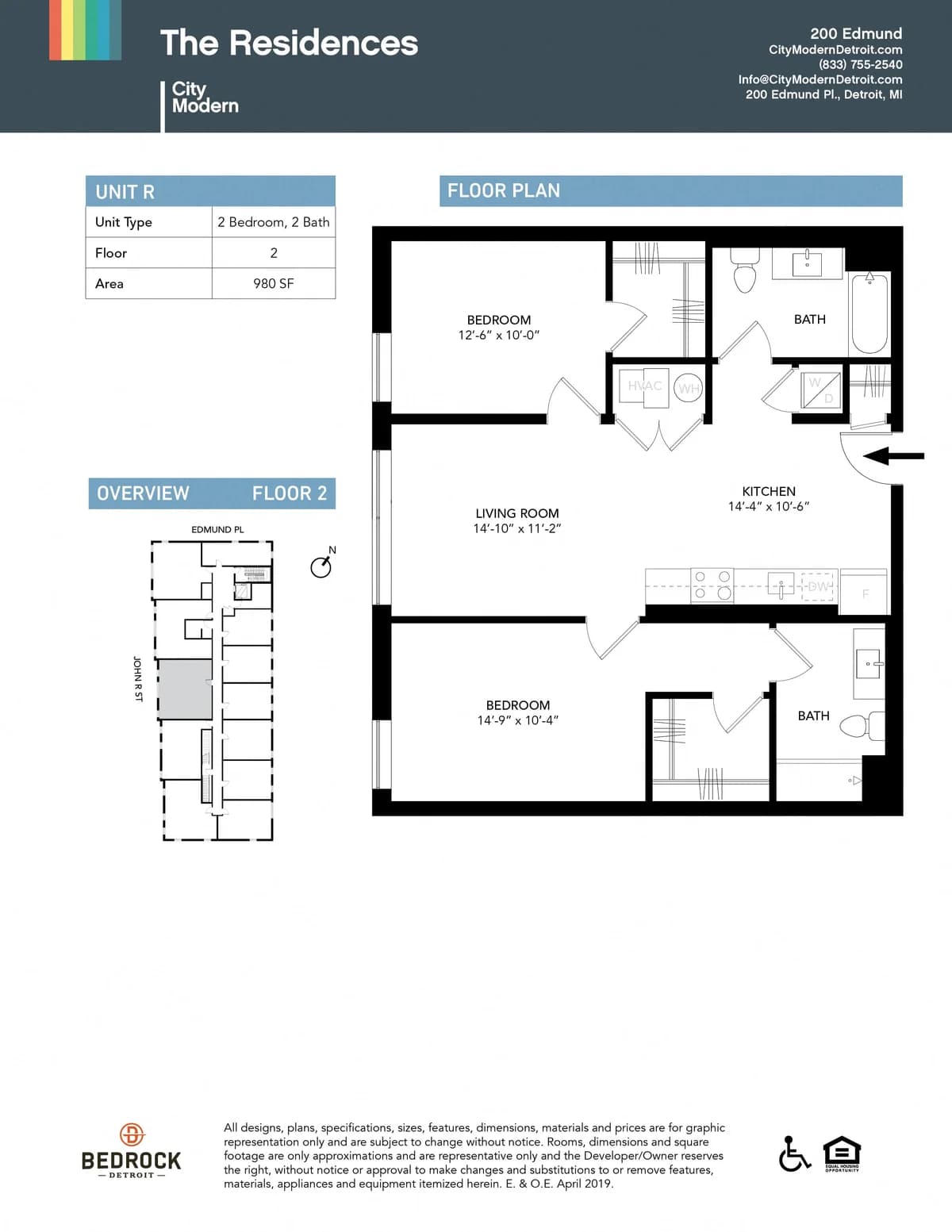 City Modern 200 Edmund Place LLC - Apartment - 34