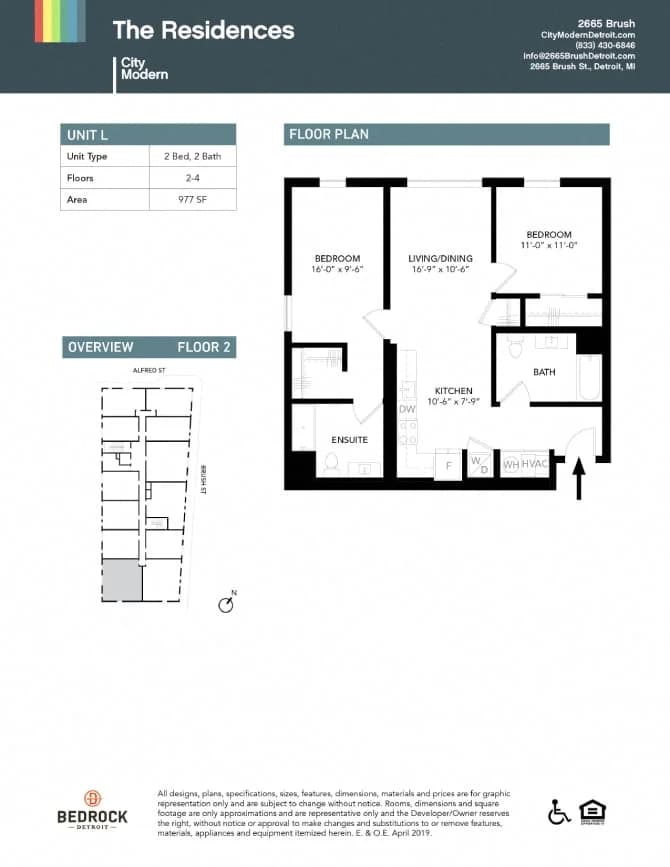 City Modern 2665 Brush Street LLC - Apartment - 36