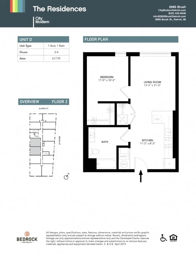 City Modern 2665 Brush Street LLC - Apartment - 39