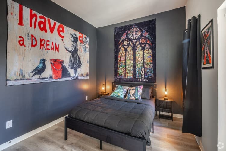 Detroit apartments for rent - image - bethune-lofts-detroit-mi-studio---592sf---bedroom.jpg