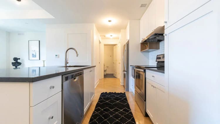 Detroit apartments for rent - image - Stainless Steel Sink With Faucet In Kitchen