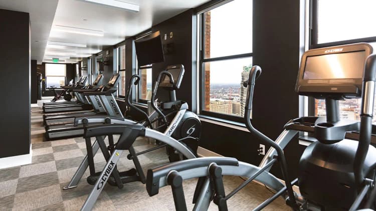 Detroit apartments for rent - image - State-Of-The-Art Gym And Spin Studio