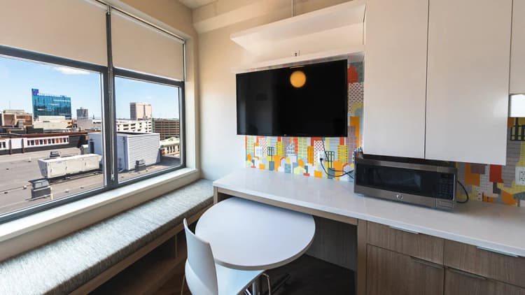 Detroit apartments for rent - image - Entertainment Kitchen