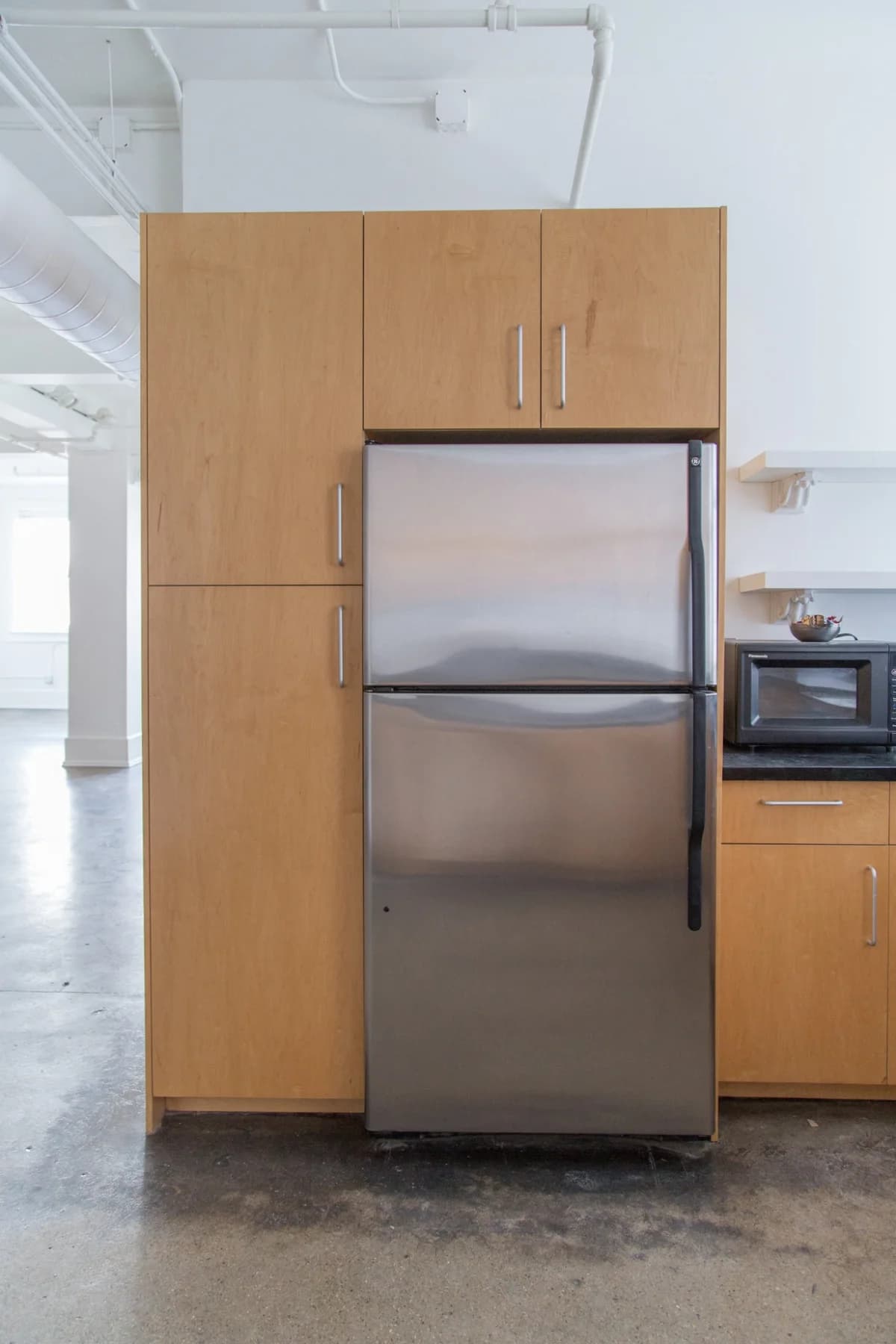 Detroit apartments for rent - image - Refrigerator at 1525 Broadway, Michigan, 48226