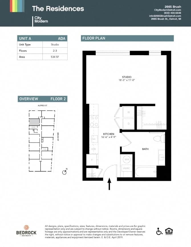 Detroit apartments for rent - image - A ADA