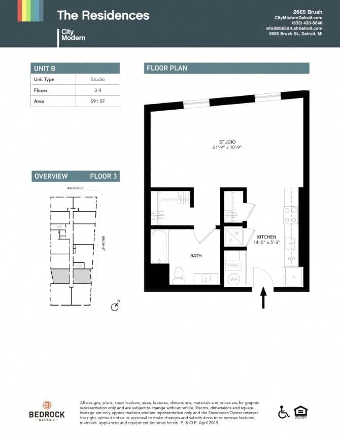 Detroit apartments for rent - image - B