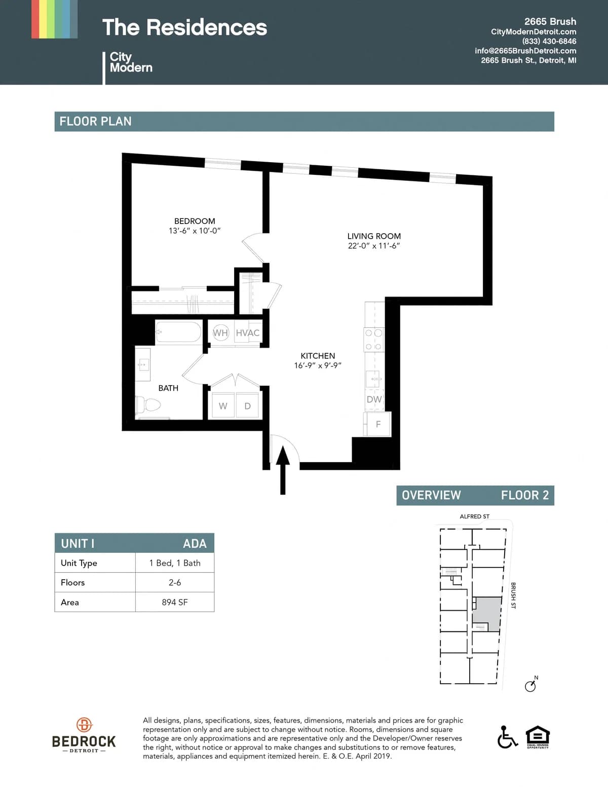 Detroit apartments for rent - image - I ADA
