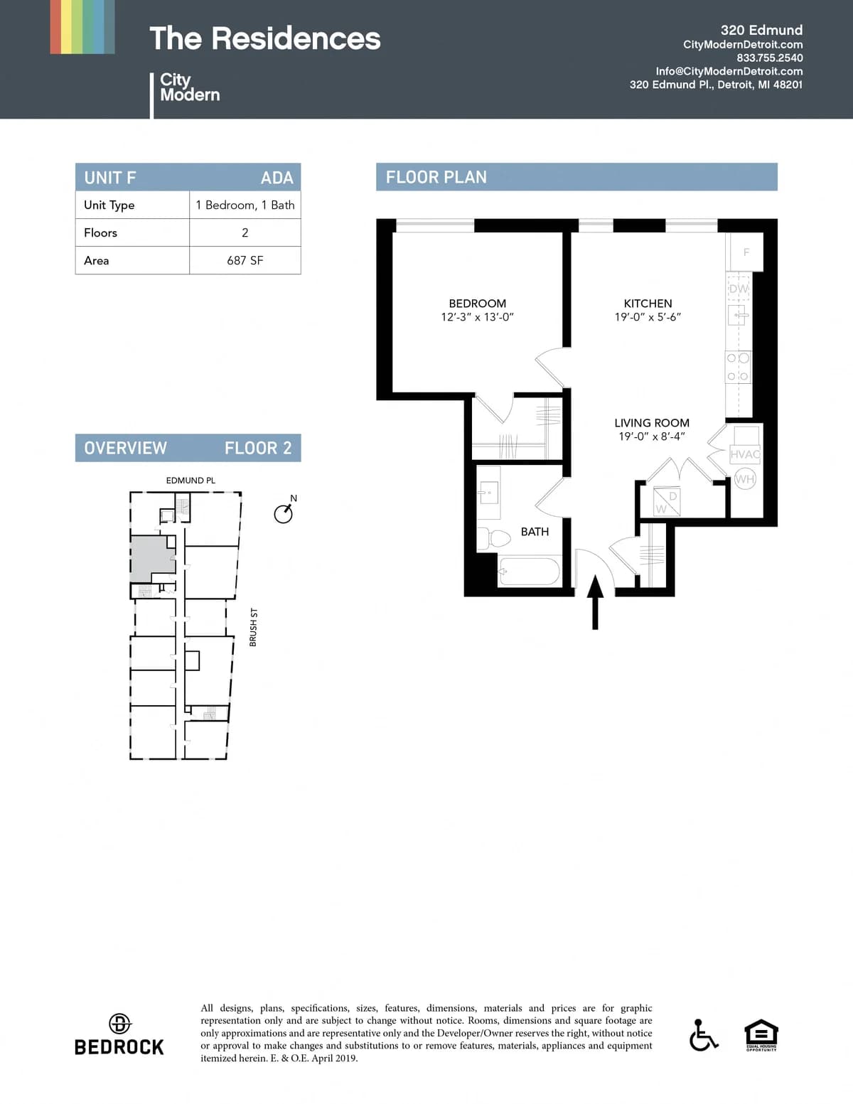 Detroit apartments for rent - image - F ADA