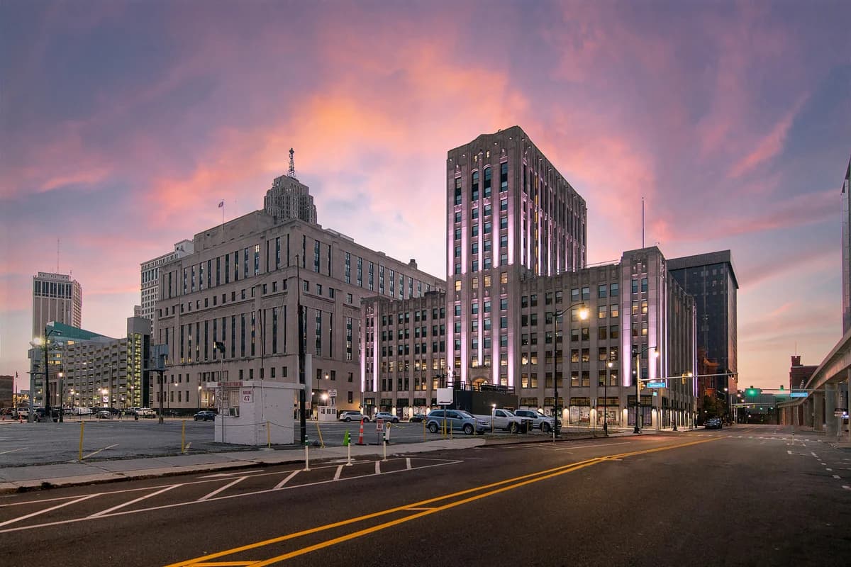 Detroit apartments for rent - image - Beautiful building view