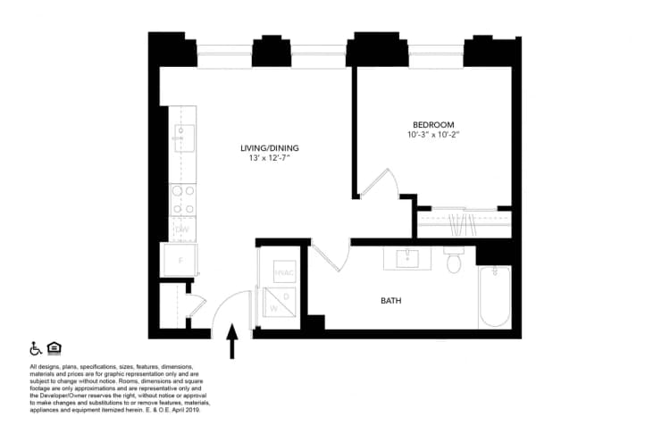 Detroit apartments for rent - image - Unit F2