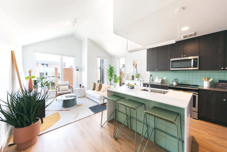 Detroit apartments for rent - image - 265 Alfred Second Story Open Layout