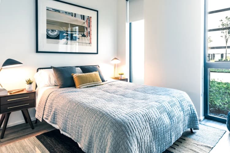 Detroit apartments for rent - image - 440 Alfred Bedroom