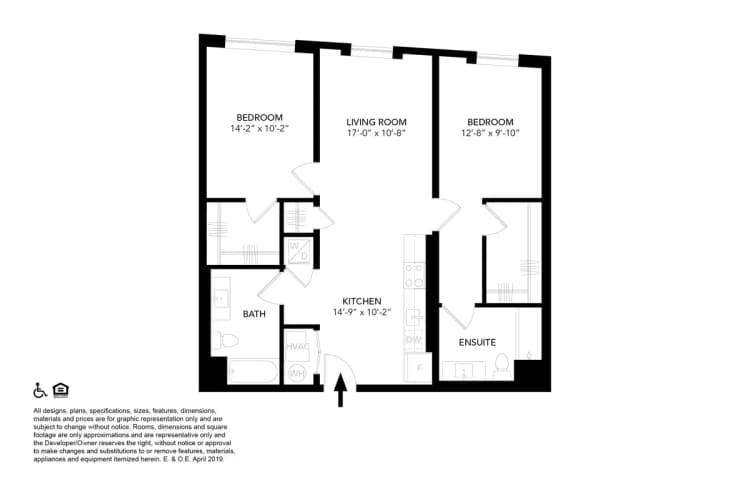 Detroit apartments for rent - image - 320 Edmund Place - J