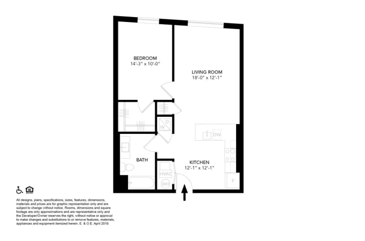 Detroit apartments for rent - image - 320 Edmund Place - E2