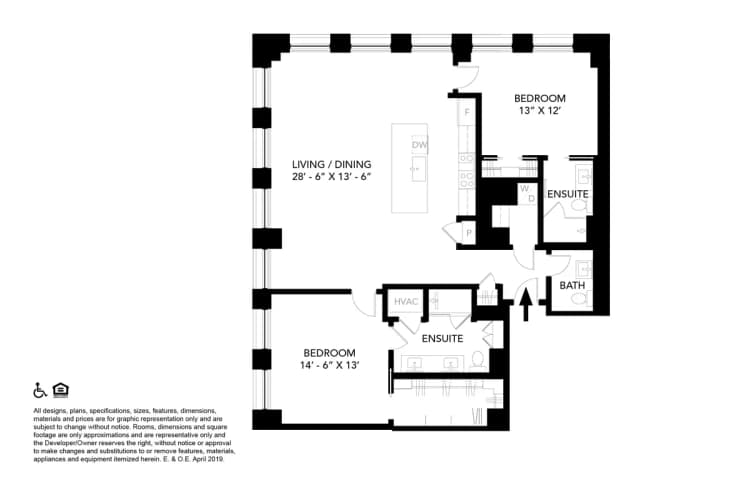 Detroit apartments for rent - image - Unit 01 (A)