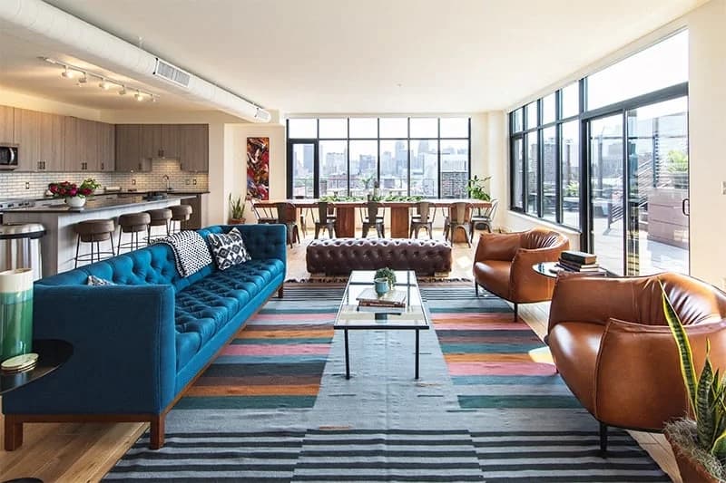 Detroit apartments for rent - image - Living Area