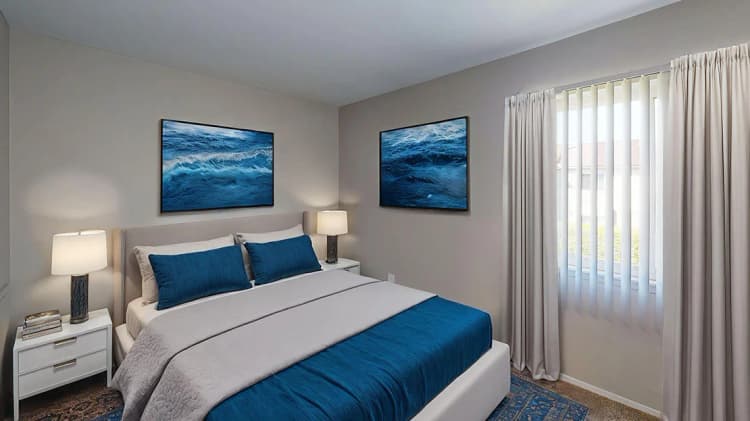 Detroit apartments for rent - image - Midtown-Park-Staged-Bedroom.jpg