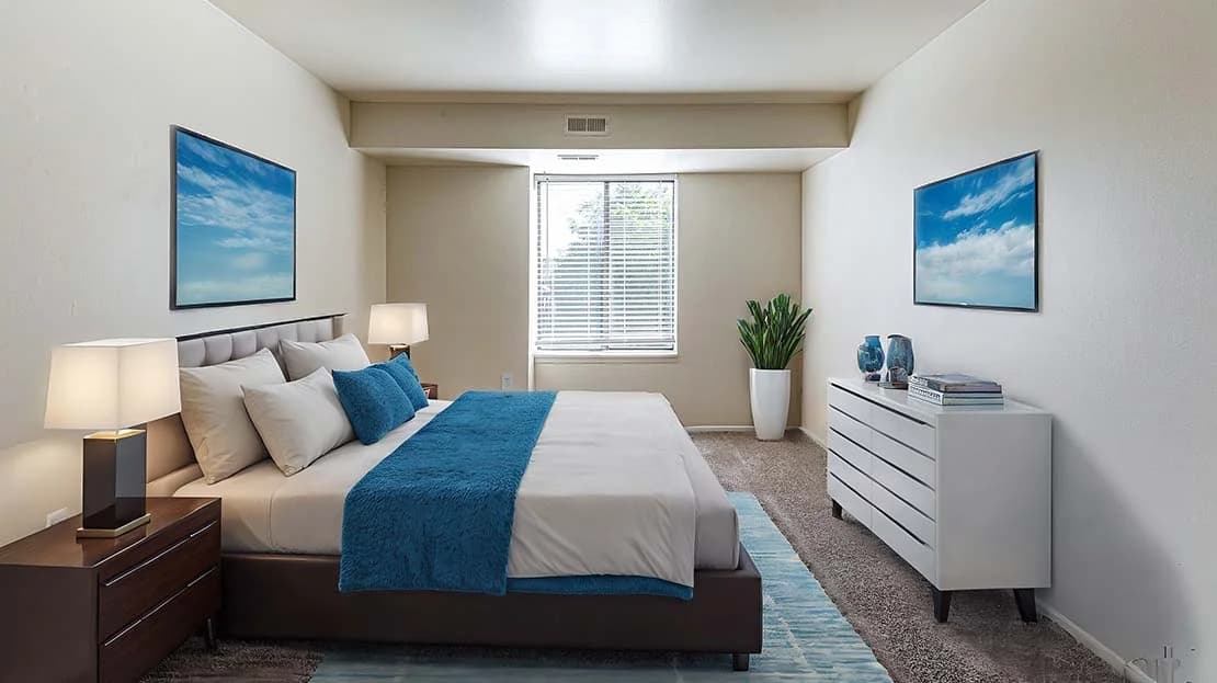 Detroit apartments for rent - image - Regency-Tower-Staged-Bedroom-Website.jpg