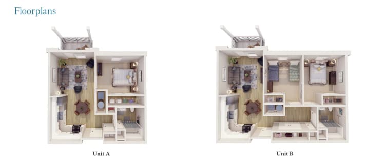 Detroit apartments for rent - image - Dr. Violet T. Lewis Floor Plans.png