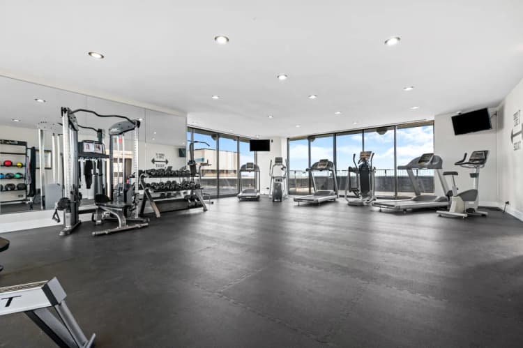 Detroit apartments for rent - image - North Park Towers - Gym.webp