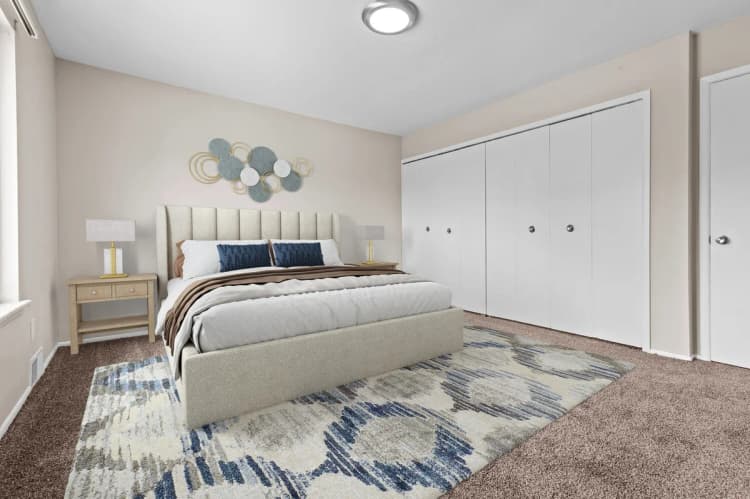 Detroit apartments for rent - image - Cambridge Square Apartments - Bedroom.jpg
