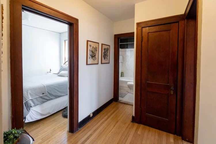 Detroit apartments for rent - image - 1780 Van Dyke - Bedroom & Bathroom.avif